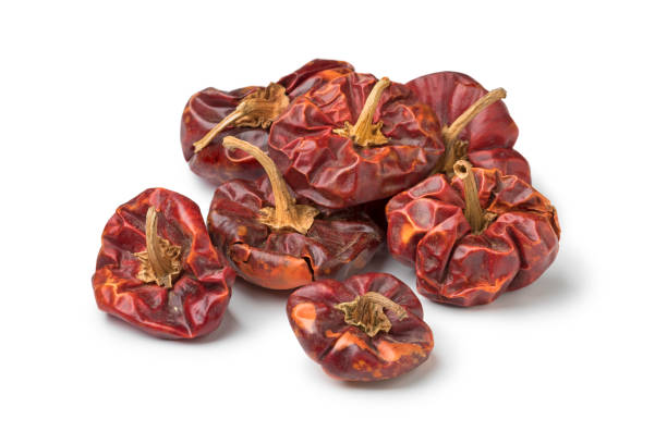 istock Heap of dried red bell peppers 1167212445