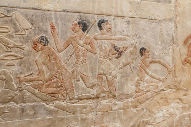 istock Scenes in Saqqara Necropolis, Cairo, Egypt 1167214429
