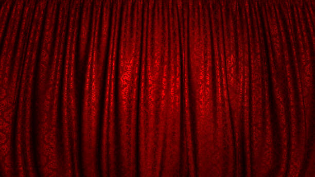 istock 3D rendering of a beautiful curtain for a theater or opera stage 1167216593