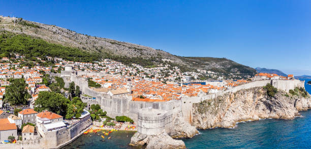 istock Dubrovnik old town panorama, Croatia 1167218892