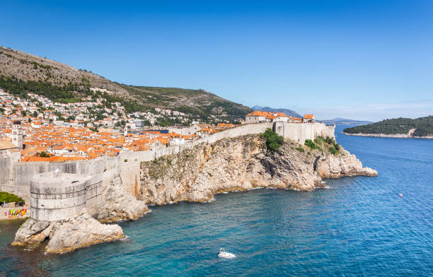 istock Dubrovnik old town panorama, Croatia 1167218938