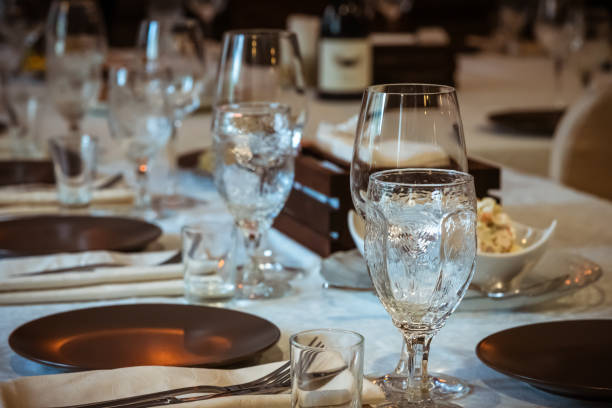 istock Table setting for a holiday before the arrival of people, selective focus 1167220000