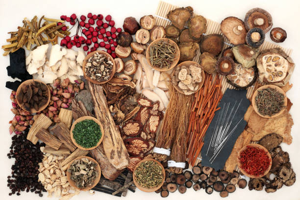 tradycyjna chińska medycyna ziołowa - chinese medicine alternative medicine chinese culture herbal medicine zdjęcia i obrazy z banku zdjęć