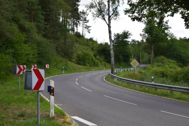 istock country road in Eifel forest 1167220551