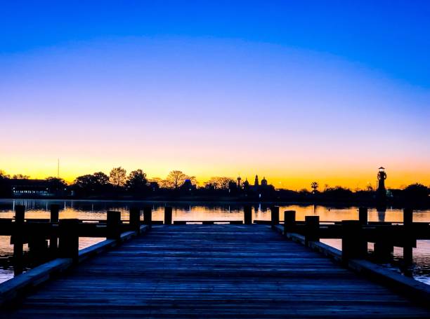 istock Sunrise on the Lake 1167222536