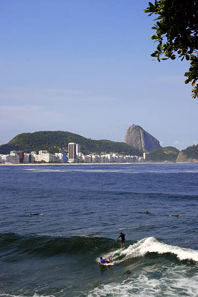 istock Surfing in Copacabana Beach 116722811