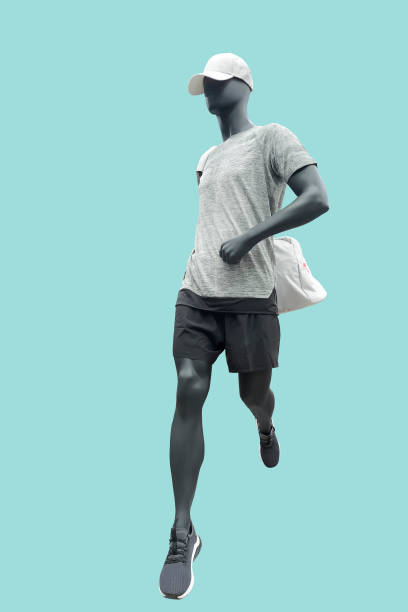 istock Running male mannequin. 1167231531