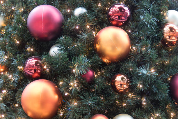 istock christmas tree with nice and colourful balls 1167237999