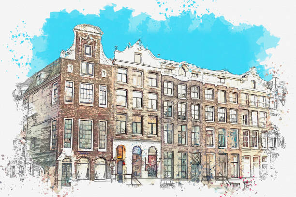 istock Traditional architecture in Amsterdam 1167244460