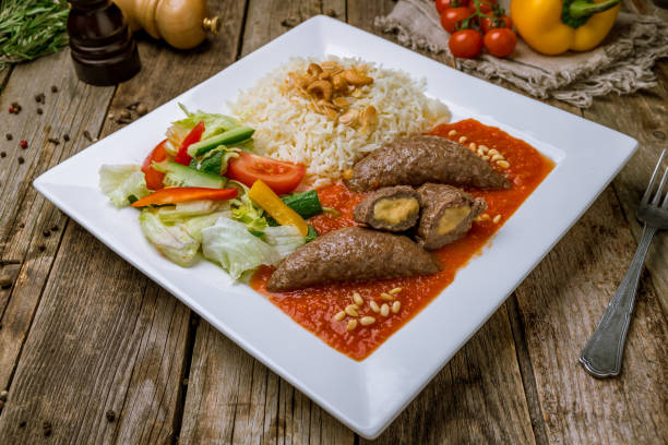 istock Cutlets with cheese in tomato sauce in Turkish 1167250289