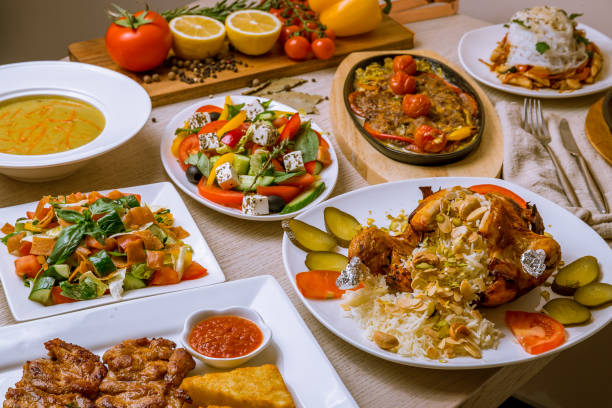 istock lula kebab in Turkish on the board 1167250334