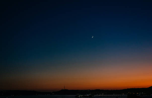 istock Blue  and Orange Sky at Sunset 1167250461