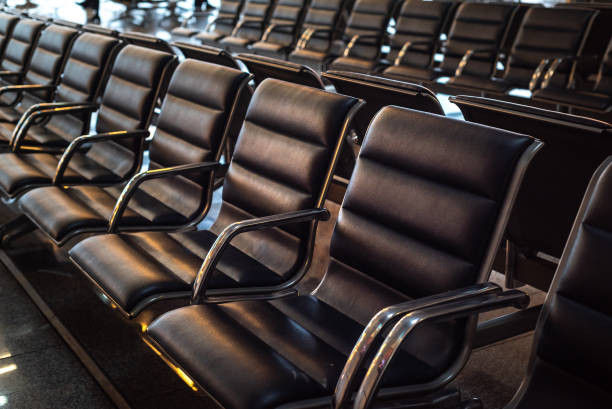 istock Seats at  airport in Moscow 1167253213