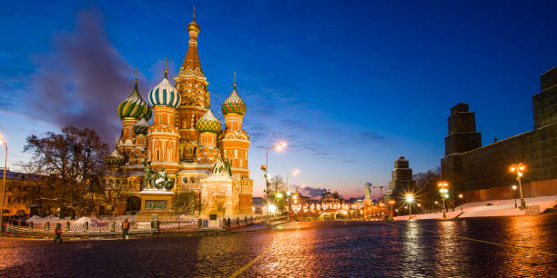 istock Saint Basil's Cathedral in Moscow 1167256161