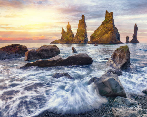 istock Troll Toes on Black beach Reynisfjara 1167257363