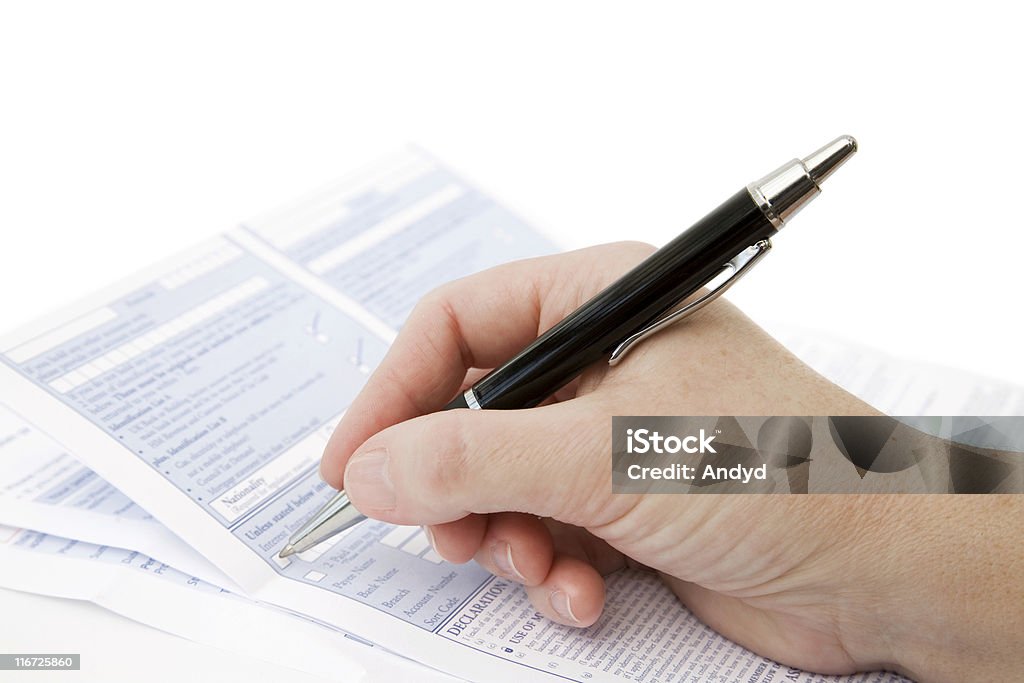 Forms  Application Form Stock Photo