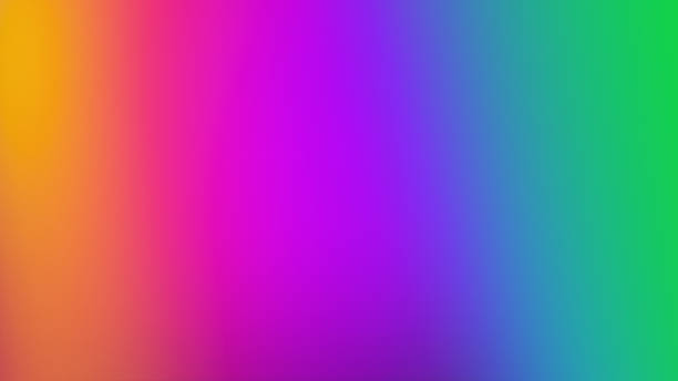 Color Spectrum Abstract Rainbow Gradient Blurred Background Color Spectrum Abstract Rainbow Gradient Blurred Background, Horizontal, Widescreen color wheel stock pictures, royalty-free photos & images