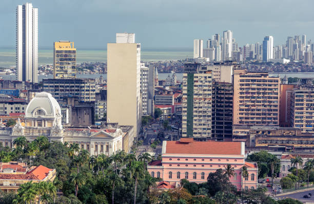 istock Panoramic view from the beautiful Recife city 1167263466