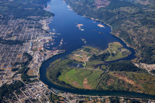 istock Port Alberni Aerial 1167267073