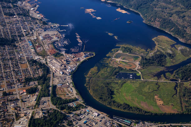 istock Port Alberni Aerial 1167267141
