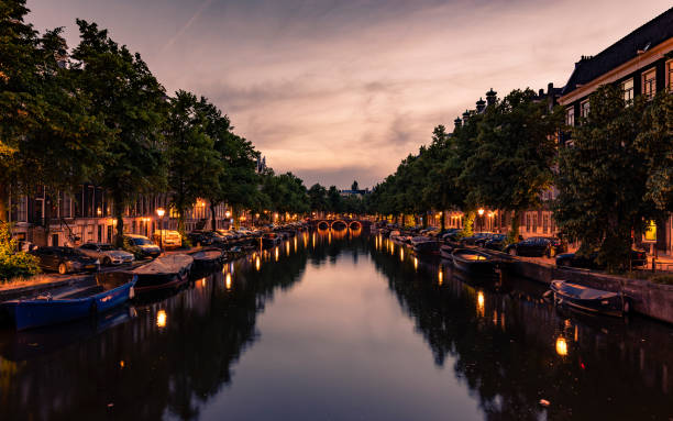 istock Amsterdam Canal Sunrise 1167267938