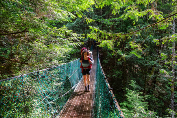 istock Hiking Juan de Fuca Trail 1167270090