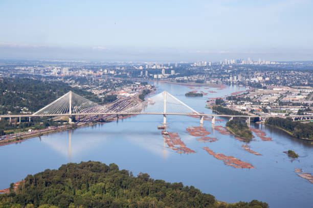 istock Port Mann Bridge Aerial 1167270253
