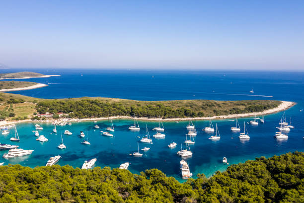 istock Aerial View of Hvar, Croatia 1167274981