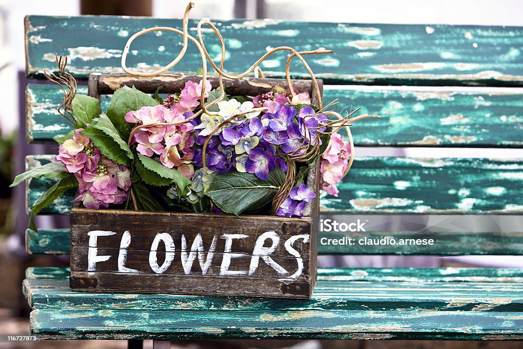 Bund der Blumen. Color Image - Lizenzfrei Alt Stock-Foto