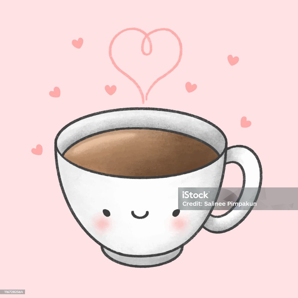 Ilustración de Bonita Taza De Café Dibujo De Dibujos Animados A Mano Estilo y más Vectores Libres de Derechos de Amor - iStock Ilustración de Bonita Taza De Café Dibujo De Dibujos Animados A Mano Estilo y más Vectores Libres de Derechos de Amor - iStock