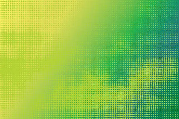 Vector illustration of Colorful Halftone Pattern Abstract background suggesting clouds