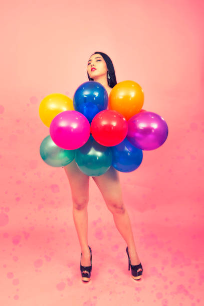 istock Balloons woman 1167293722