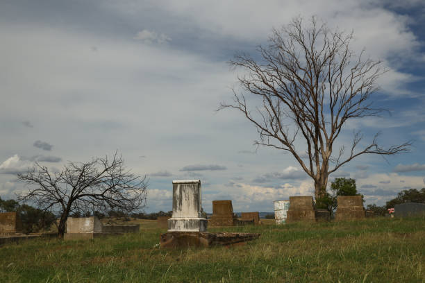 Australian Country Cemetery in New South Wales