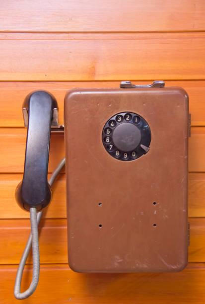 istock old pay phone with dial pad on wooden background 1167301023