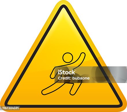 istock Icon of a man doing yoga 1167304591
