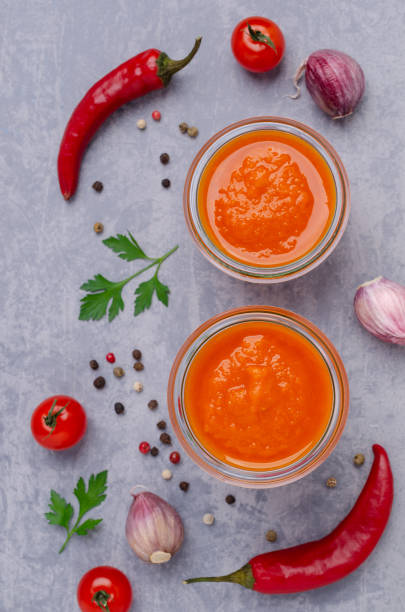 istock Homemade canned red sauce 1167305808