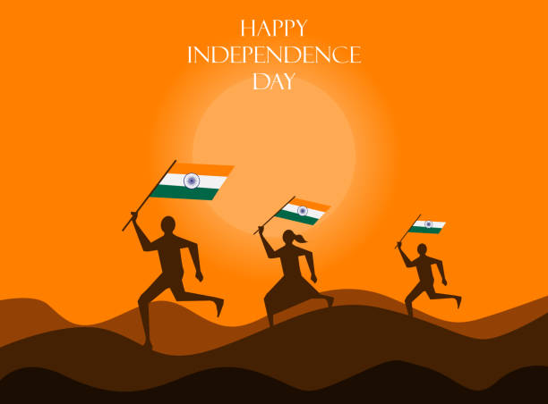 15 августа счастливый день независимости индии иллюстрация в векторе - firework display pyrotechnics building exterior design stock illustrations
