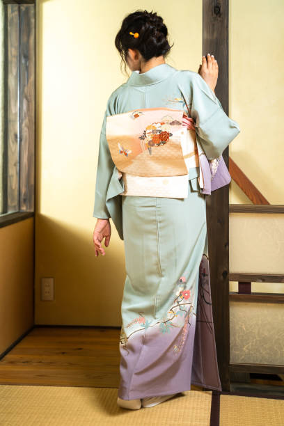 istock Woman in kimono 1167318075