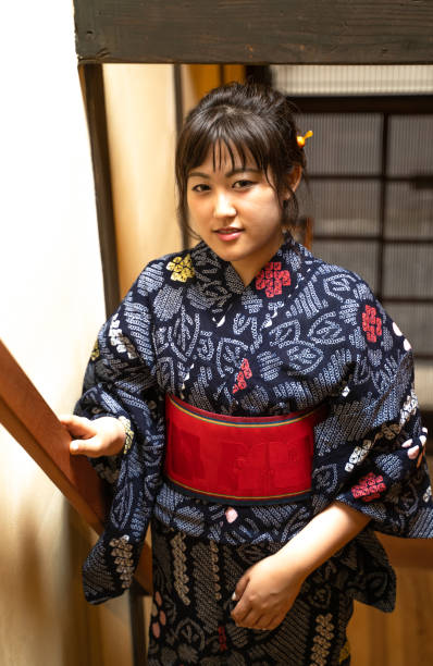 istock Woman in yukata 1167318592