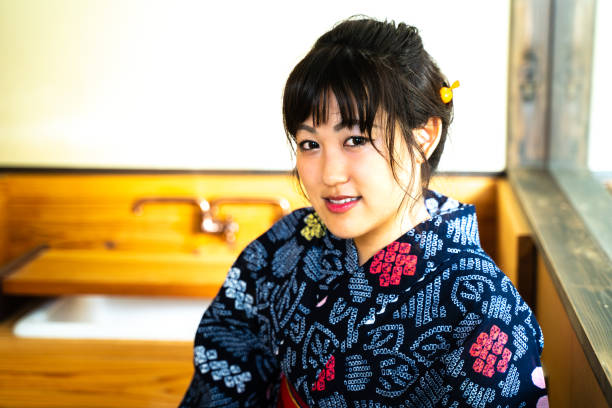 istock Woman in yukata 1167318610