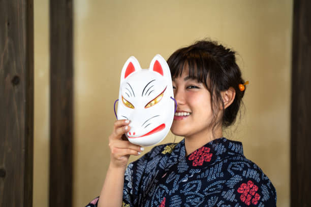 Woman in yukata