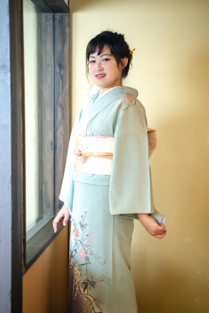 istock Woman in kimono 1167318891