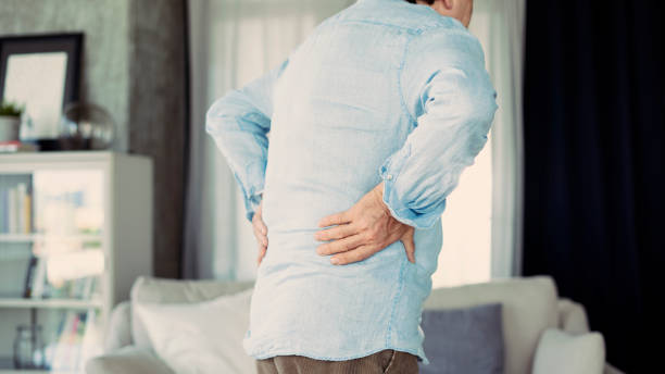 istock Old man with back pain 1167318981