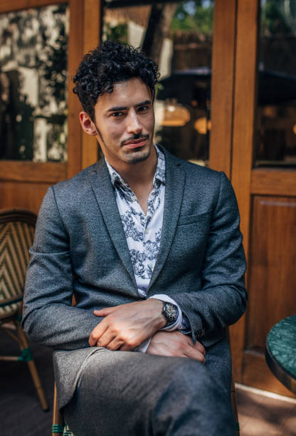 istock Fashionable man in gray suit 1167325588