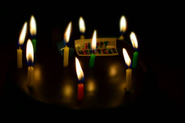 istock Birthday Cake and candle 1167326660