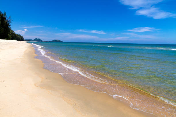 istock Beach Ban Krut Beach idyllic with sky in summer 1167337212