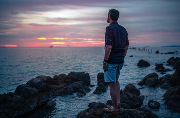 istock Watching sunset at sea. Ko Samui. Thailand 1167341345