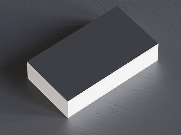 Business Cards Black Mockup