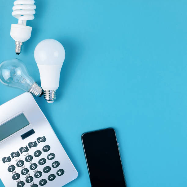 istock Old and new light bulbs. Energy saving concept 1167347286