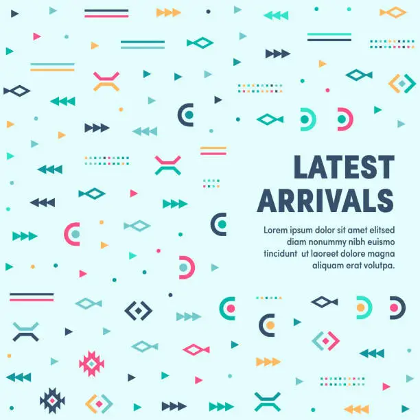 Vector illustration of Latest Arrivals Multipurpose Business Cover Design